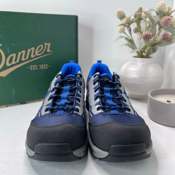 Danner Run Time 3" ESD Composite Toe Sneaker Dark Blue/Gray 12378 Men 11.5D NWB - Picture 2 of 10